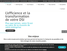 Tablet Screenshot of cg2conseil.com